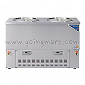 스텐 육수 냉장고 5말 쌍통 2라인 냉장 210L WSR-520