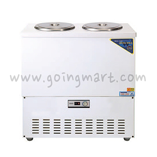 칼라 육수 냉장고 3말 쌍통 1라인 냉장 110L WSR-303