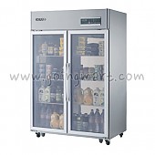 고급형 간냉식 냉장고 글라스 도어 냉장 1075L WSFM-1260DR(2G)