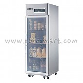 고급형 간냉식 냉장고 글라스 도어 냉장 476L WSFM-650R(1G)