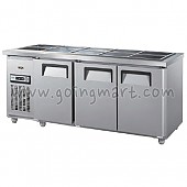 찬밧드 테이블 냉장고 1800 냉장 360L GWS-180RB(3D)